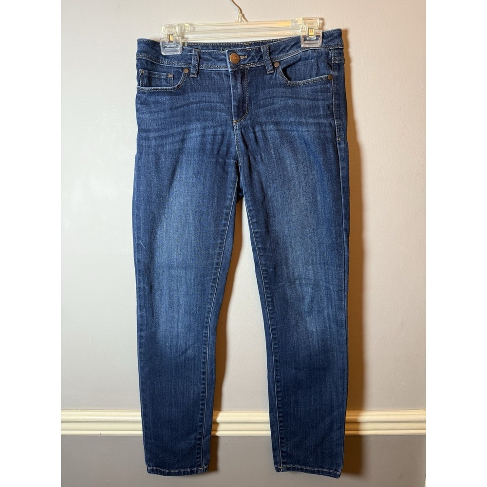 LC Lauren‎ Conrad Womens Size 4 Straight Leg Pockets Denim Blue Jeans